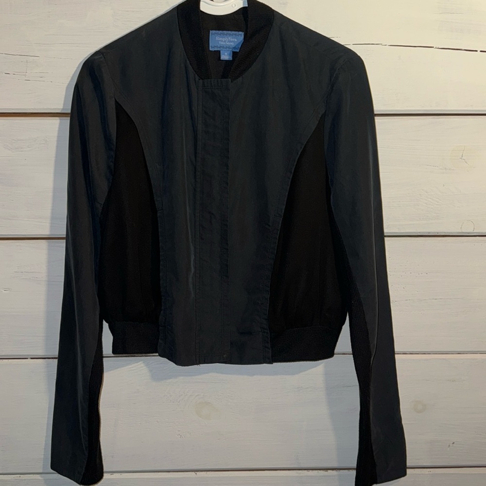 Simply Vera black zip up